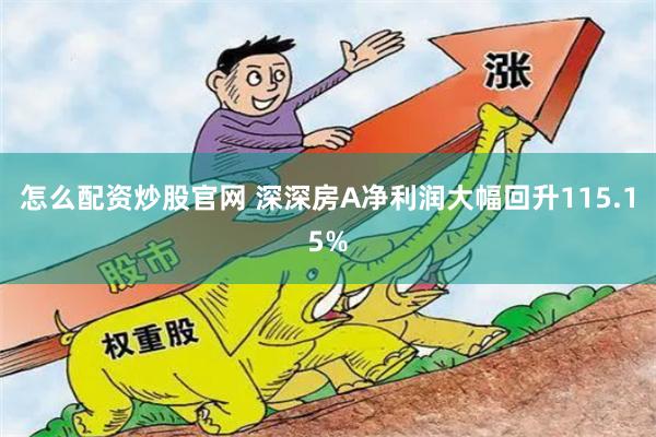 怎么配资炒股官网 深深房A净利润大幅回升115.15%